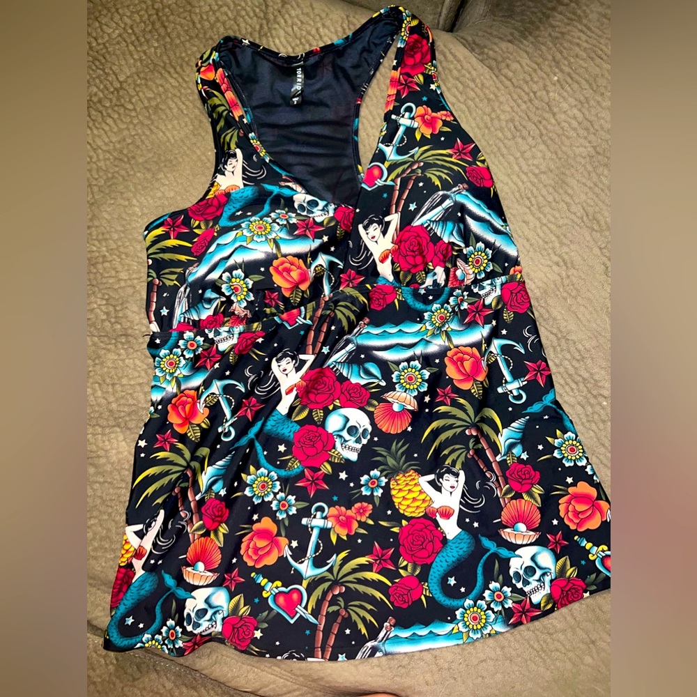 Torrid Traditional Tankini Top